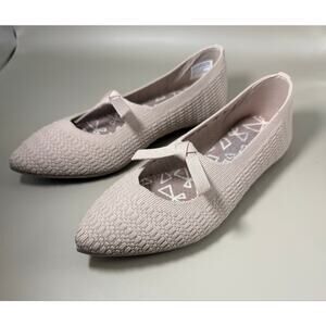 Skechers Cleo Point recycled knit flats  "Nostalgic Days" style. Size 5.5
